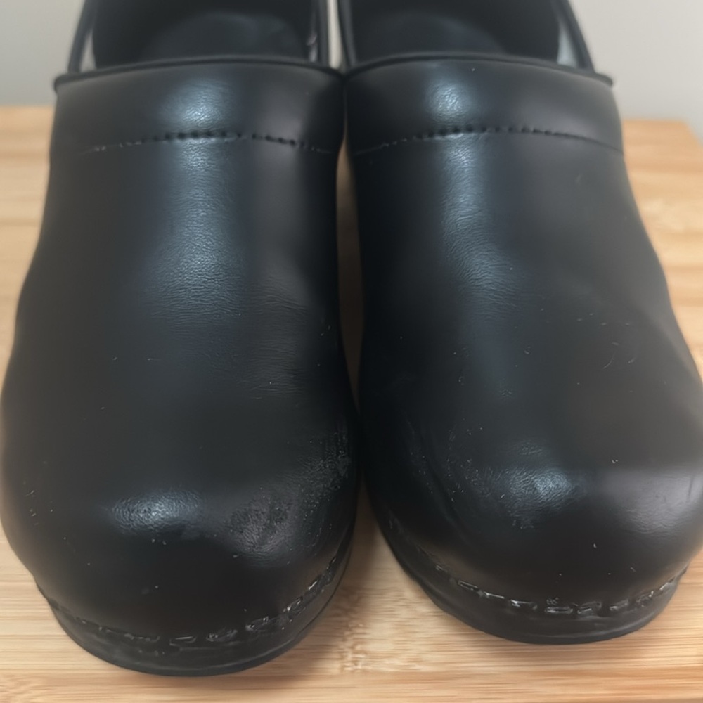 Sanita 7.5 - 8 (38)Clogs Comfort Professional Shoes Black Nursing Walking - Picture 10 of 14